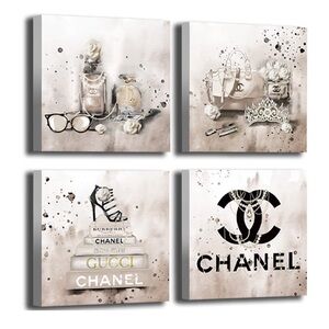 Chanel Wall Art Set